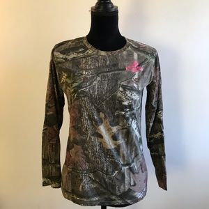 MossyOak Camo Long Sleeve T